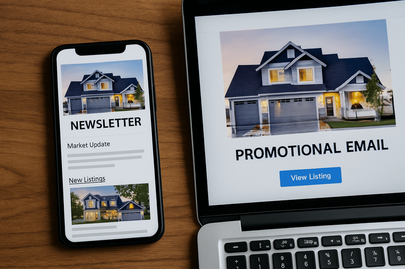 newsletters vs promotional emails